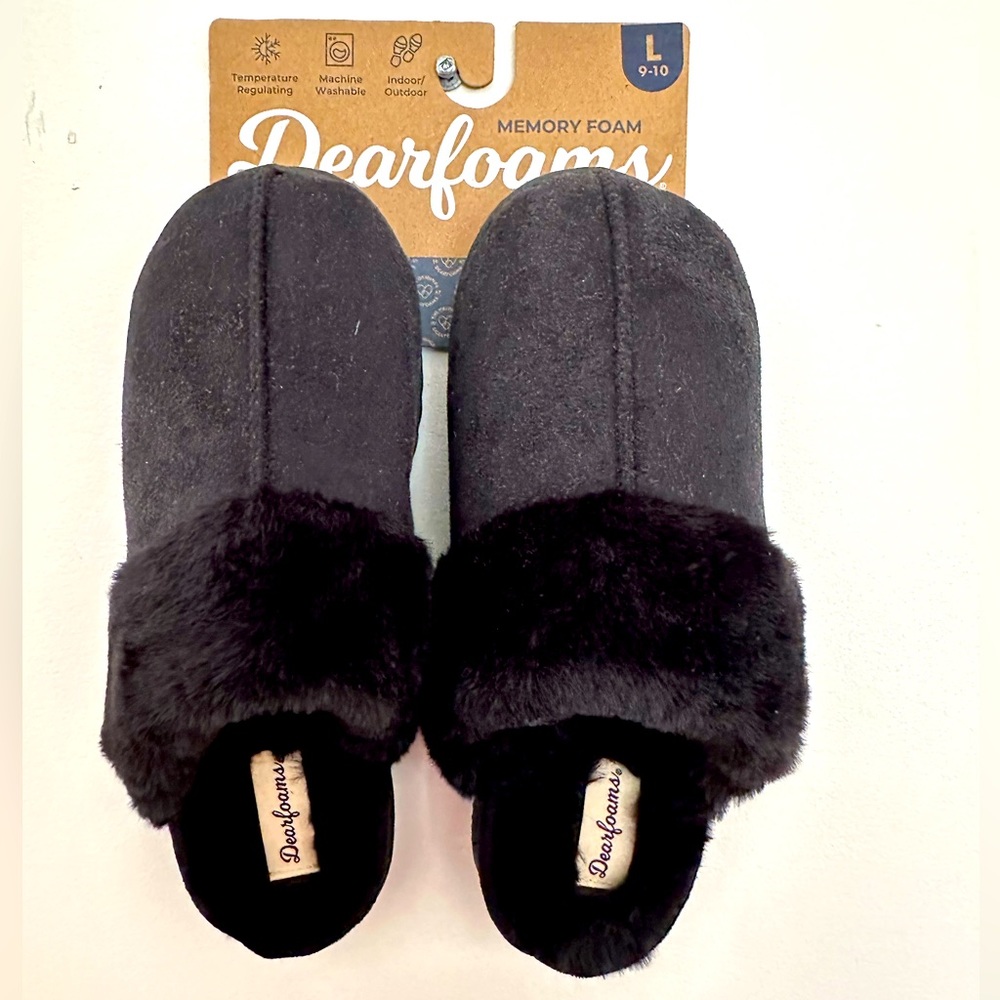 Black Slippers